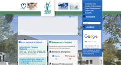 Desktop Screenshot of ch-valreas.fr